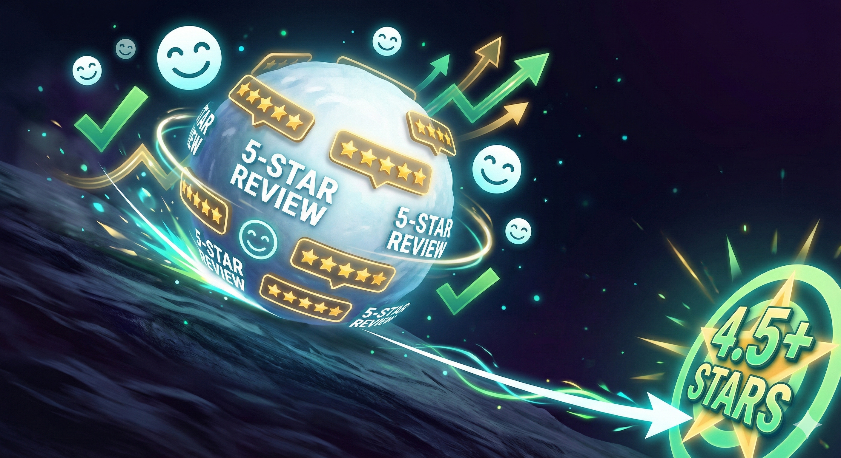 Building positive review momentum with strategic prompting